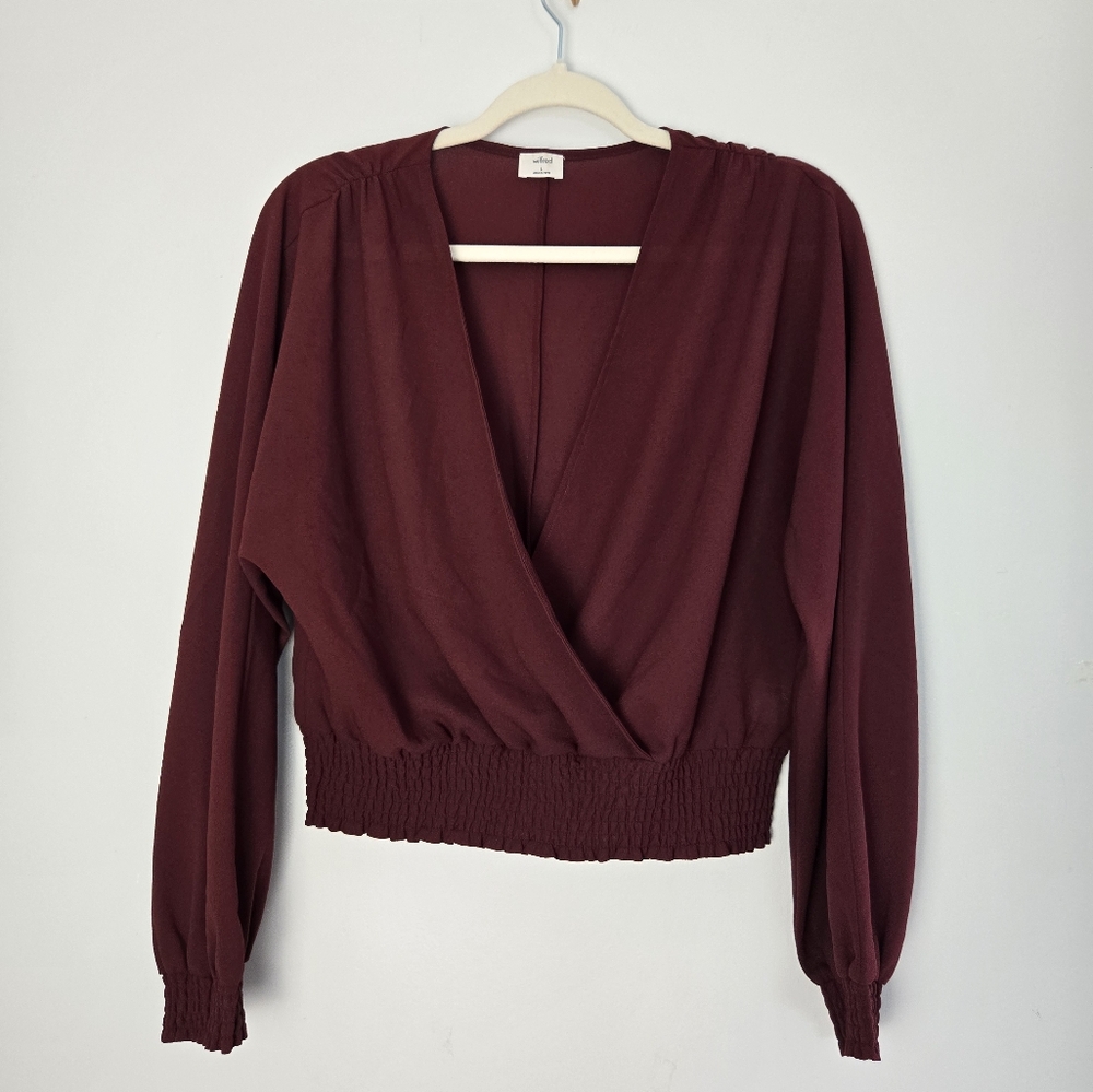 Wilfred Deep Red Blouse